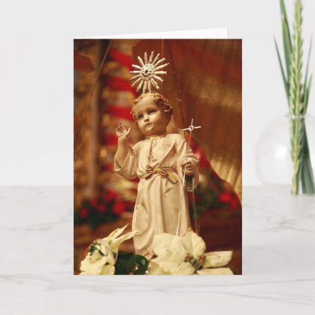 Baby Jesus Karte (Vorderseite)