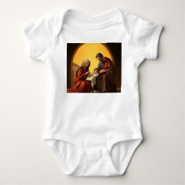 Baby Jesus Mary und Joseph Säugling One Piece Baby Strampler