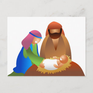 Baby Jesus Postkarte