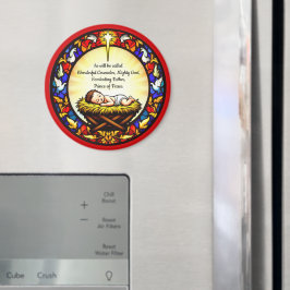 Baby Jesus Prince von der Friedensrunde Geschenk Magnet