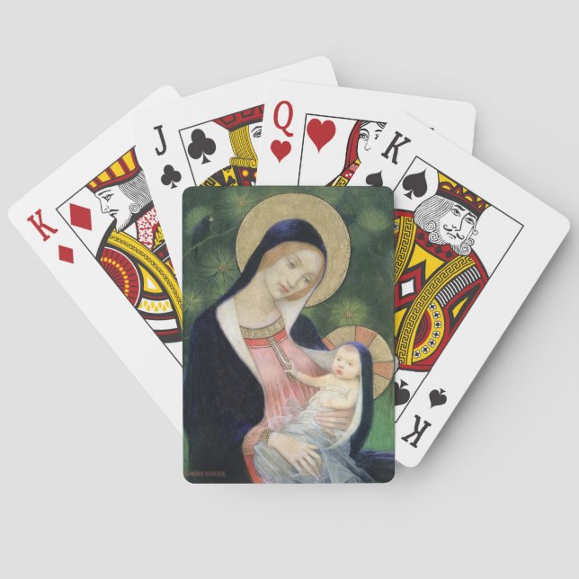 BABY JESUS SPIELKARTEN (Rückseite)