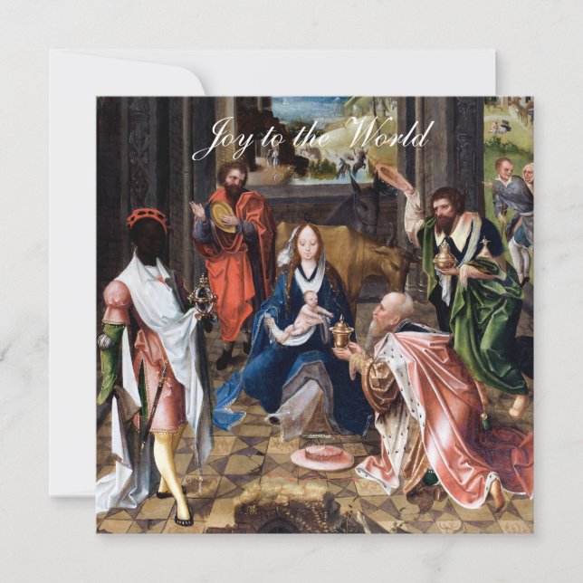 Baby Jesus with the Maji Karte (Vorderseite)