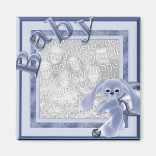 Baby-Jungen-Foto-Magnet KRW kundenspezifischer Magnet
