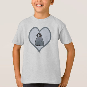 Baby-Kaiserpenguin-Küken-Liebe scherzt T - Shirt