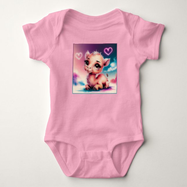 Baby Kamel  Strampler (Vorderseite)