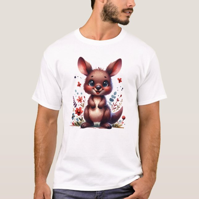 Baby Kangaroo T-Shirt (Vorderseite)