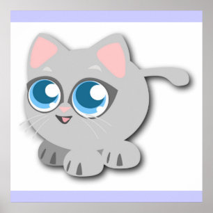 BABY KÄTZCHEN POSTER