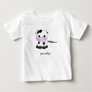 Baby kawaii Kuh-Cartoonname T-shirt
