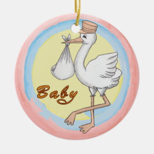 Baby Keramik Ornament