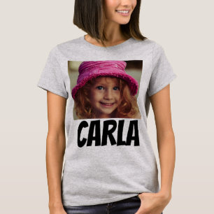 BABY KIND FOTO CUSTOM T - SHIRT - FÜGEN SIE IHR FO