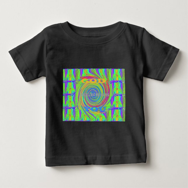 Baby Kinder Gott segne dich..pnng Baby T-shirt (Vorderseite)