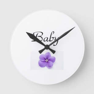 Baby Kinderzimmer Runde Wanduhr