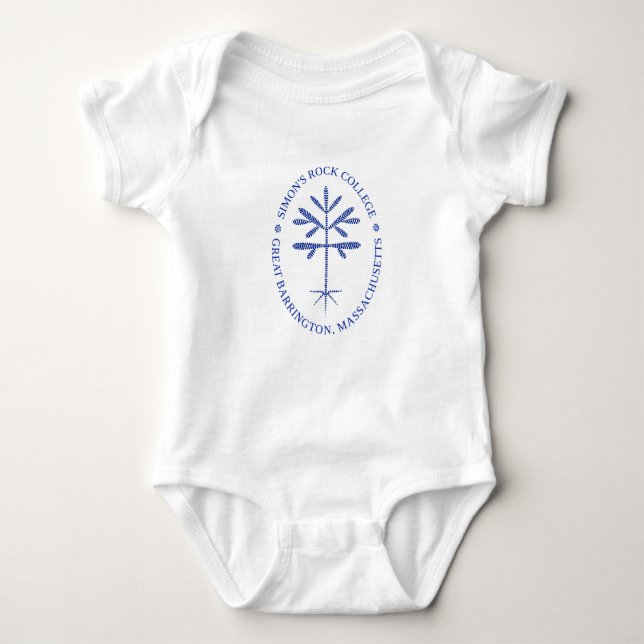 Baby-/Kleinkinderkarosserieanzug oder T-Shirt, bla Baby Strampler (Vorderseite)