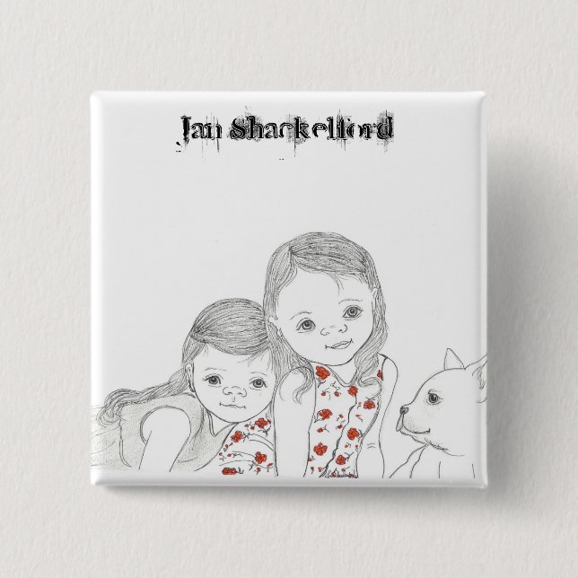 Baby-Knopf #09 Jan.s Shackelford Button (Vorderseite)