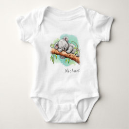 Baby Koala Baby Bodysuit Baby Strampler