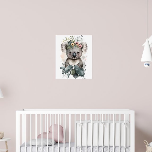 Baby Koala Bear Poster (Kinderzimmer 2)