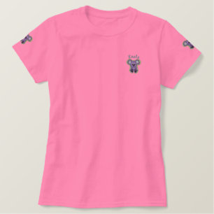 Baby Koala Besticktes T-Shirt