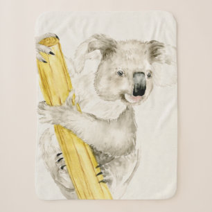 Baby-Koala   niedlich u. Pelz Sherpadecke