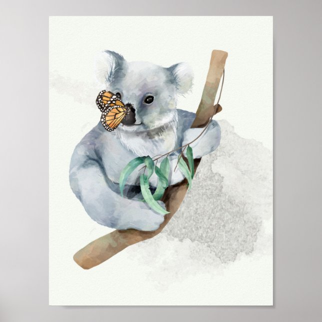 Baby Koala Poster (Vorne)