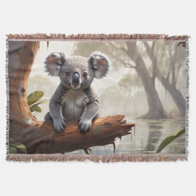 Baby Koala von einem Teich Decke (Vorderseite)
