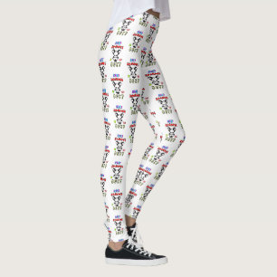 Baby Krampus ist im Dienst Leggings