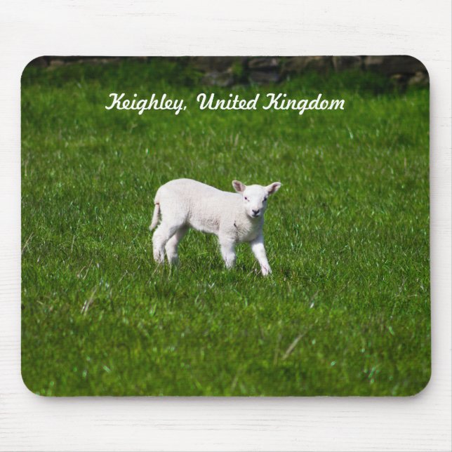 Baby Lamb Mousepad (Vorne)