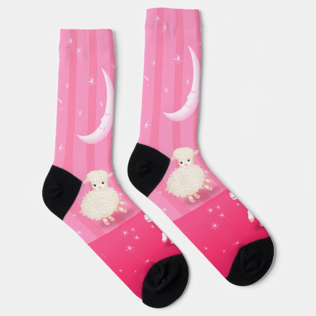 Baby Lamb Socken (Rechts)