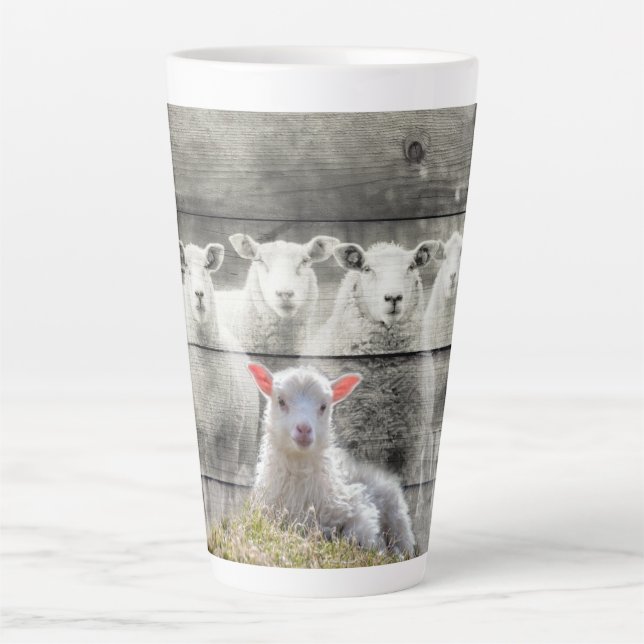 Baby Lamm Milchtasse (Vorderseite)