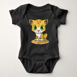 Baby Leopard Baby Bodysuit Baby Strampler