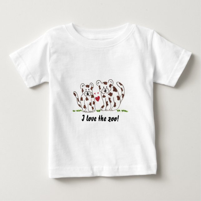 Baby Leopards T-shirt (Vorderseite)