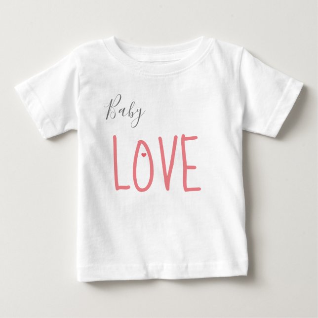 Baby-Liebe Baby T-shirt (Vorderseite)