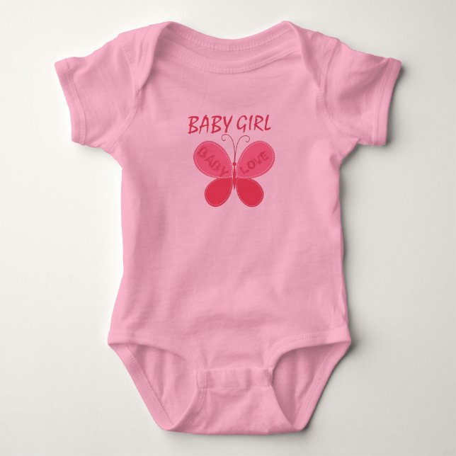 Baby Liebe Collection Baby Girl Baby Strampler (Vorderseite)