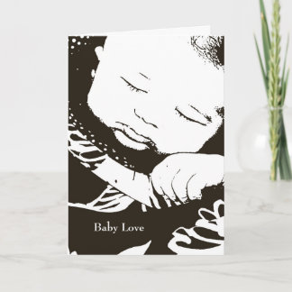 Baby-Liebe Karte