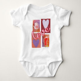 Baby Liebe - Kinder Kunst für CHOC Baby Strampler