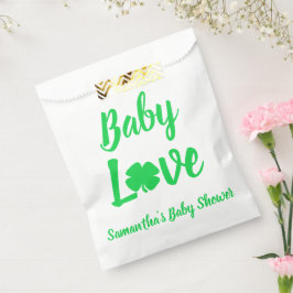Baby Liebe Kleeblatt Babydusche Geschenktütchen