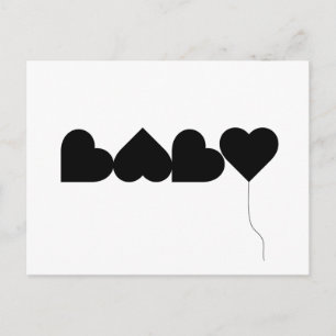 Baby-Liebe Postkarte