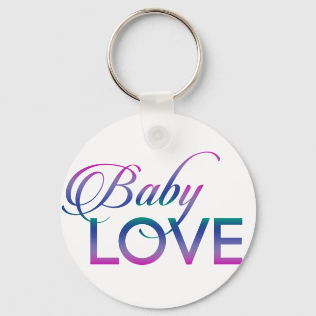 Baby-Liebe Schlüsselanhänger (Vorderseite)