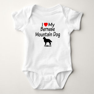 Baby Lieben Bernese Mountain Dog Strampler
