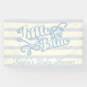 Baby, Little Boy-Blau, Babyparty-Fahne Banner
