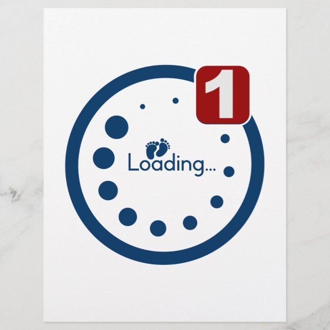 Baby Loading Plus Benachrichtigung (Vorderseite)