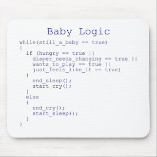 Baby-Logik Mousepad