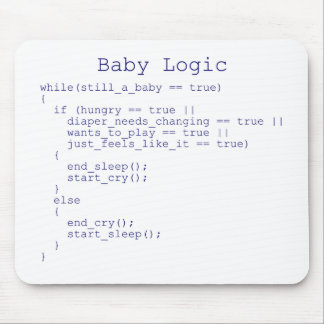 Baby-Logik Mousepad