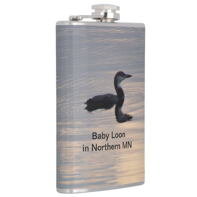 Baby Loon Vinyl Wrapped Flask Flachmann (Rechts)