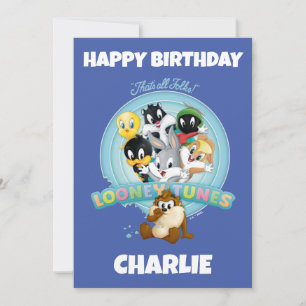 Baby LOONEY TUNES™ Logo Das ist alles, Leute Karte
