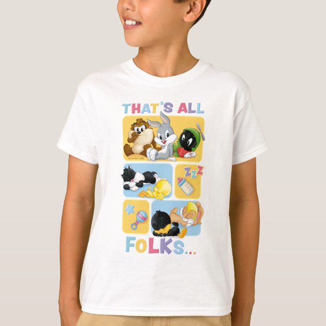 Baby LOONEY TUNES™ Zeichen | Das sind alle Leute T-Shirt (Vorderseite)