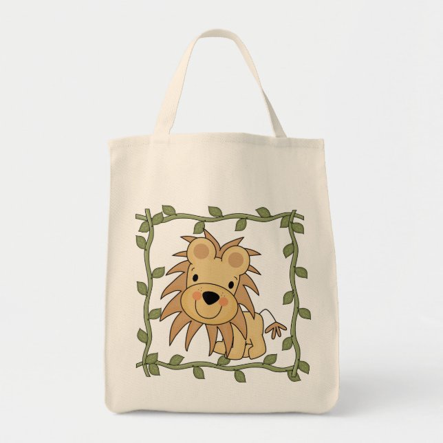 Baby-Löwe-T-Shirts und Geschenke Tragetasche (Vorne)