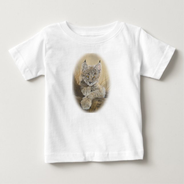 Baby-Luchs-Baby-Geldstrafe-Jersey-T - Shirt (Vorderseite)