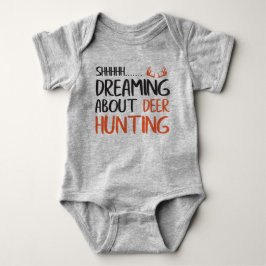 Baby lustige Hirsche Jagd Jersey Bodysuit Shirt