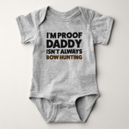 Baby lustiges Bow Deer Junting Jersey Bodysuit Shi Baby Strampler