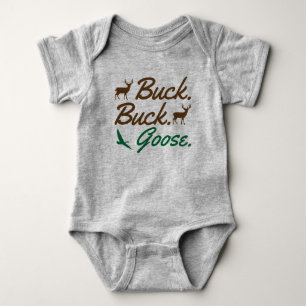 Baby lustiges Hirsch und Gänsejagdanzug Strampler
